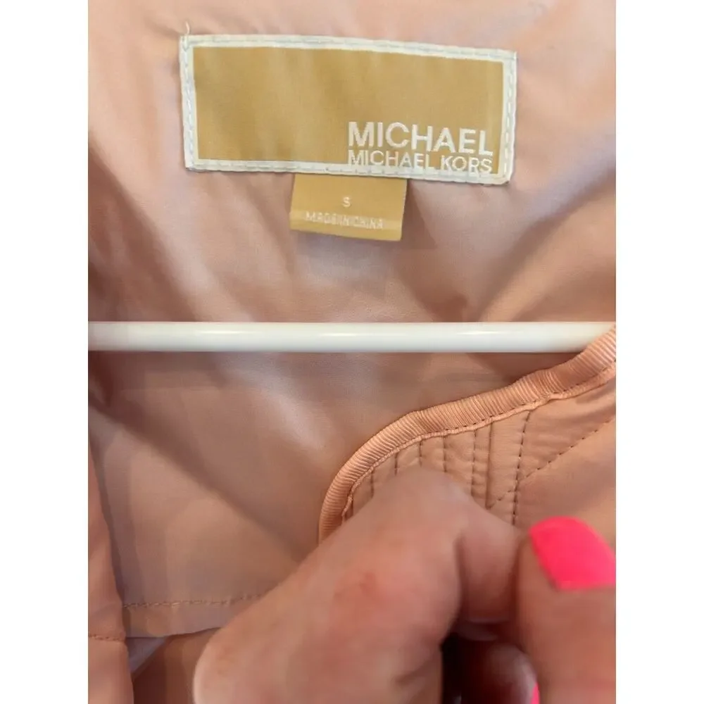 Michael Michael KORS Diamond Quilt Polyfill Jacket S 4-8 NEW MSRP $275